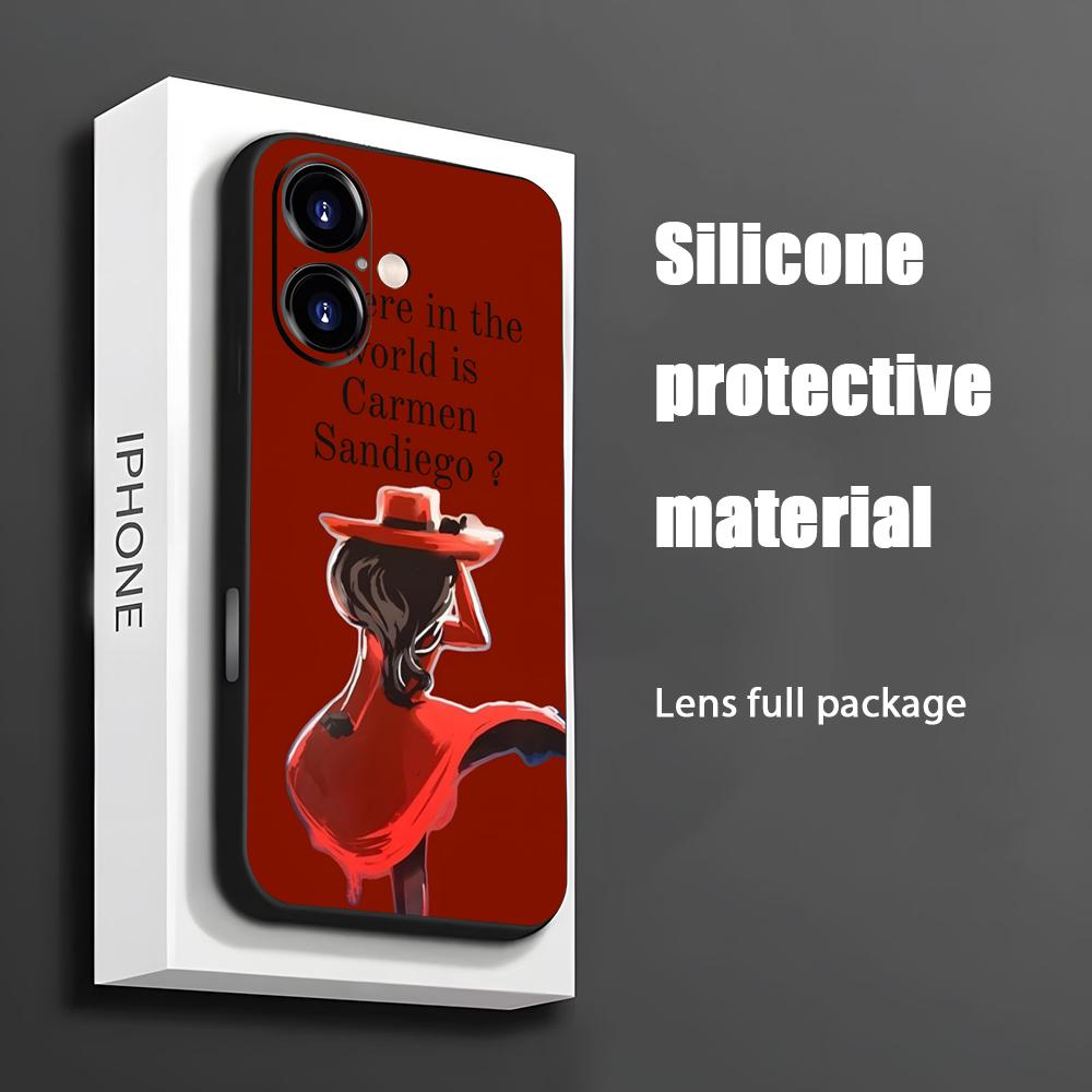 Phone Cases Xs Iphone - Hot Carmen Sandiego Cartoon Phone Case