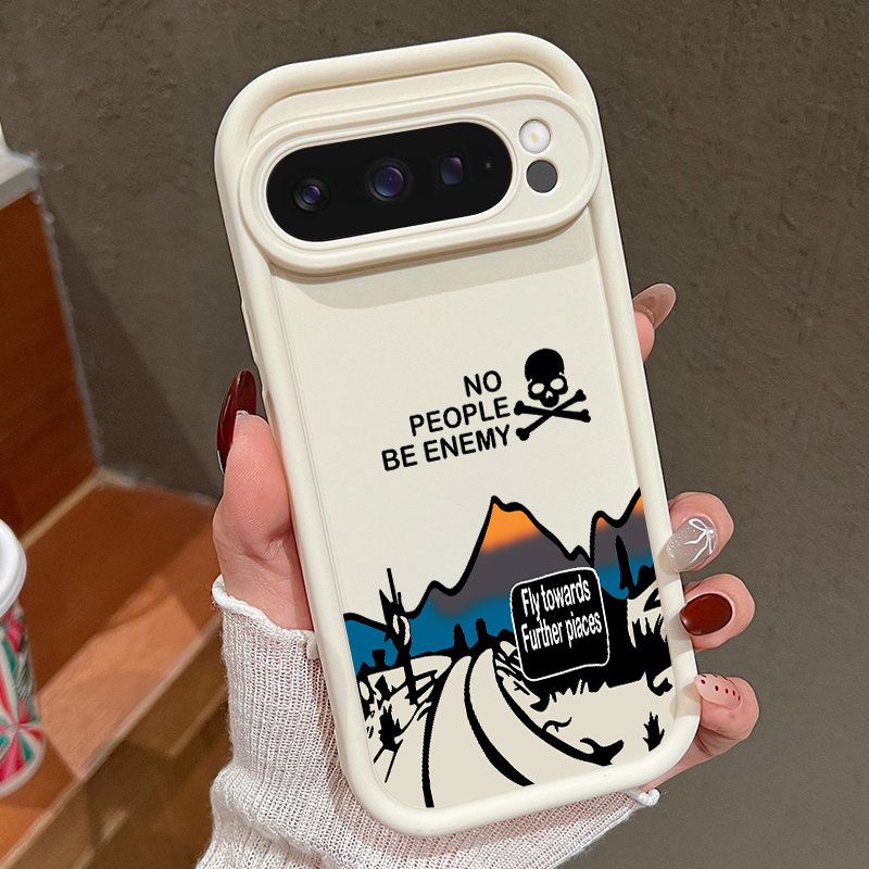 Phone Cases Pixel 9A - Mountain Road Patterned Phone Case For