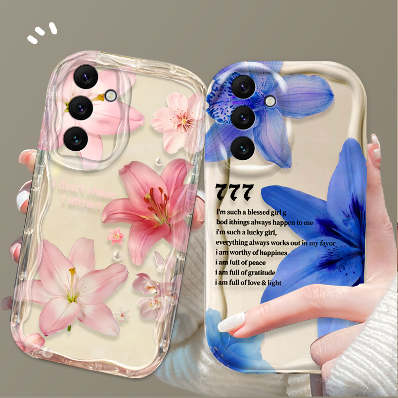 Beautiful Pink Lily Pattern Ph - đánh giá và giá Phone Cases A14 Samsung