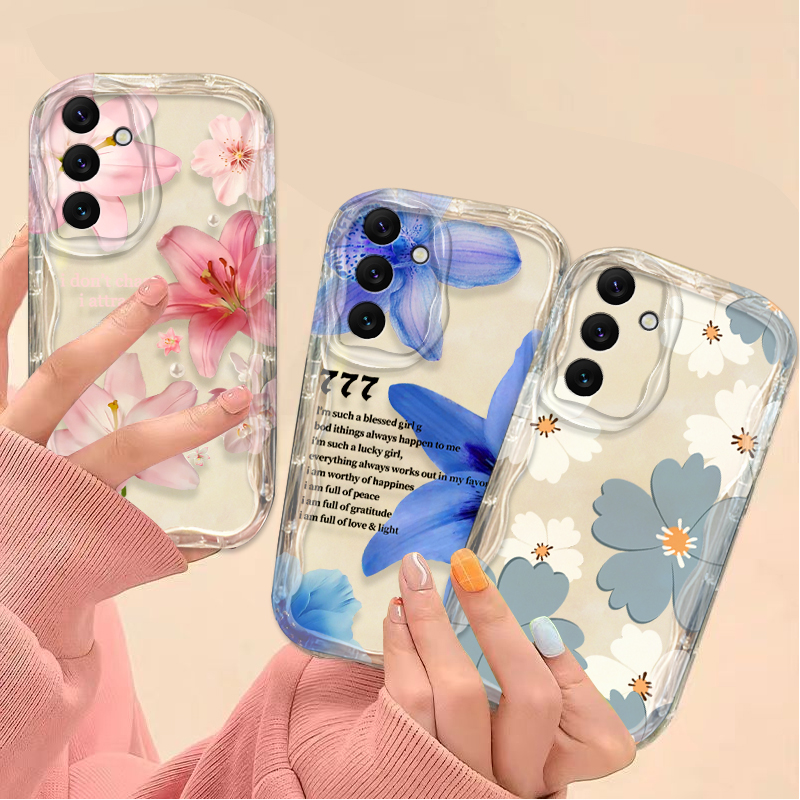 Beautiful Pink Lily Pattern Ph - đánh giá và giá Phone Cases A14 Samsung