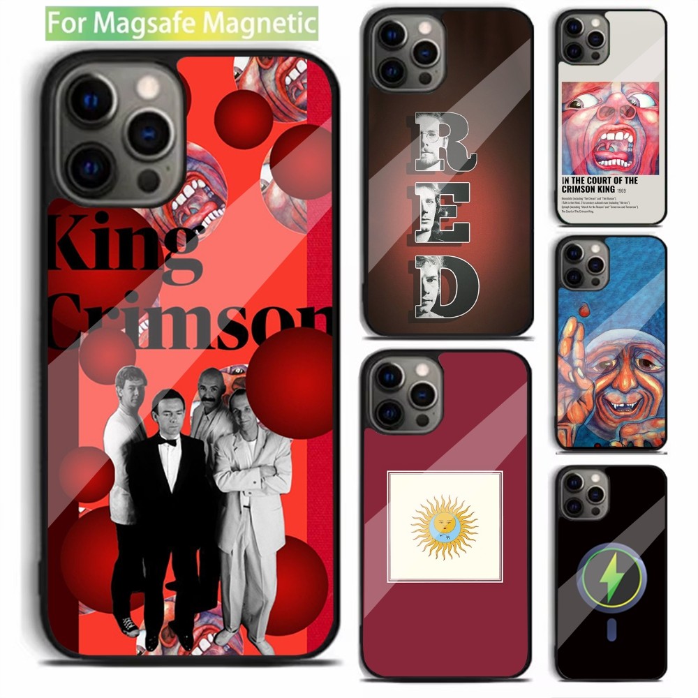 Red C-Crimson King Band Phone  - đánh giá và giá Phone Cases Pinterest