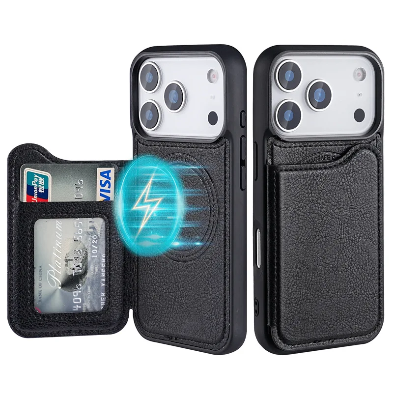 For Magsafe Magnetic Flip Leat - đánh giá và giá Phone Cases With Card Holder