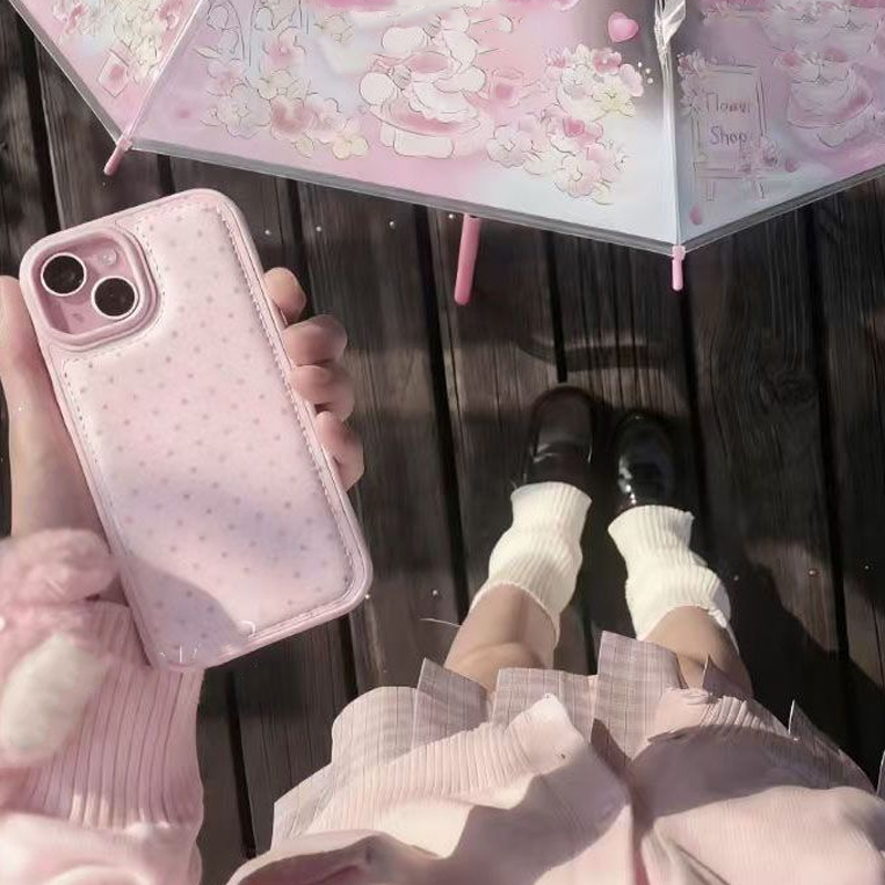 Ins Korean Trendy Cute Pink Po - đánh giá và giá Phone Cases Y2K
