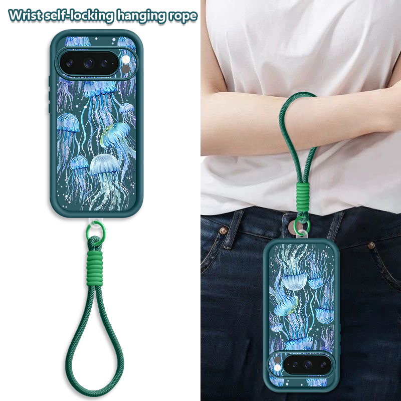 Humpback Whale Print Wrist Str - đánh giá và giá Phone Cases Pixel 9A