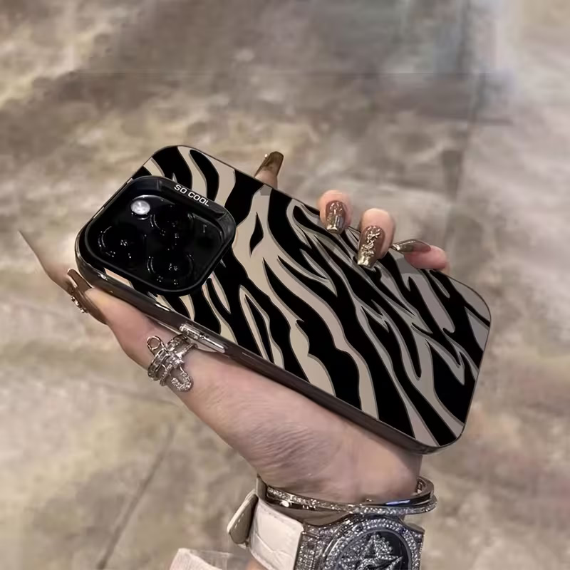 Zebra Pattern Black Advanced I - đánh giá và giá Phone Cases Xs Iphone