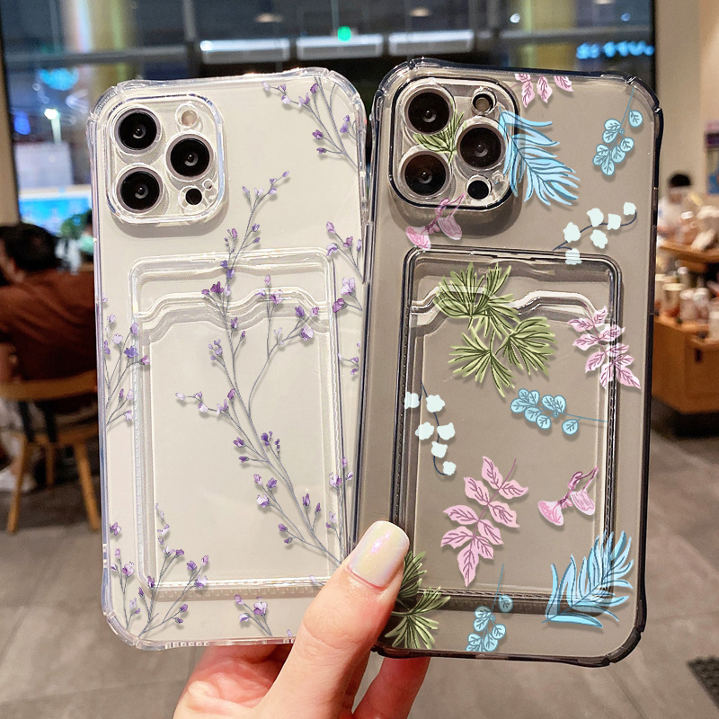 Flower Phone Case For Samsung  - đánh giá và giá Phone Cases With Card Holder