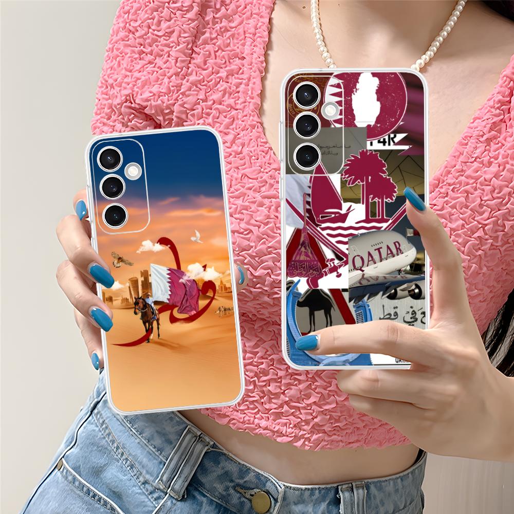 Qatar Flag Clear Mobile Phone  - đánh giá và giá Phone Cases Qatar
