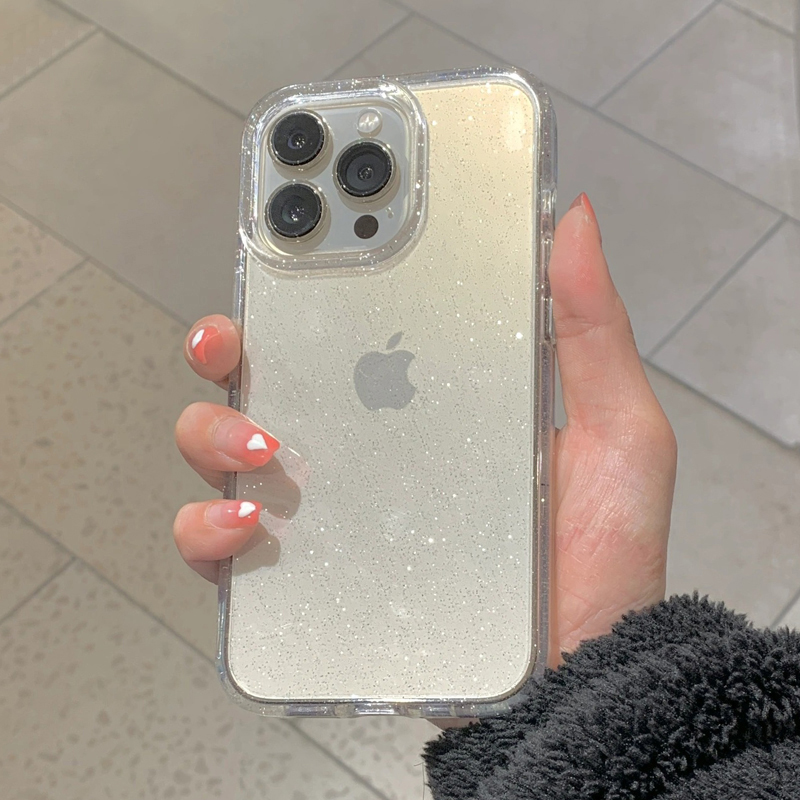 Transparent Simple Glitter Pho - đánh giá và giá Phone Cases Y2K