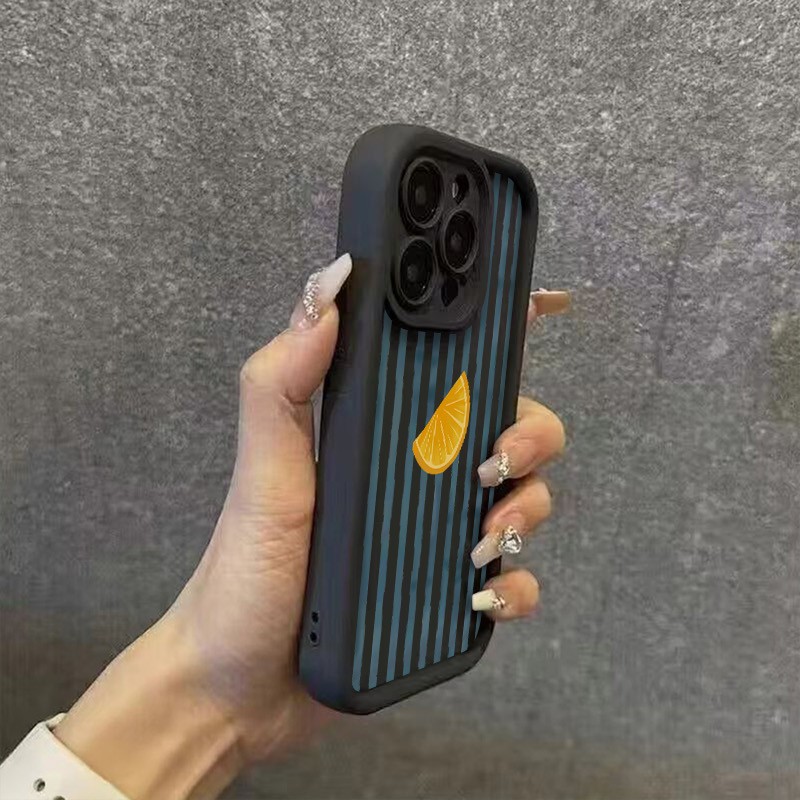 Striped Lemon Slice Pattern Ph - đánh giá và giá Phone Cases Xs Iphone