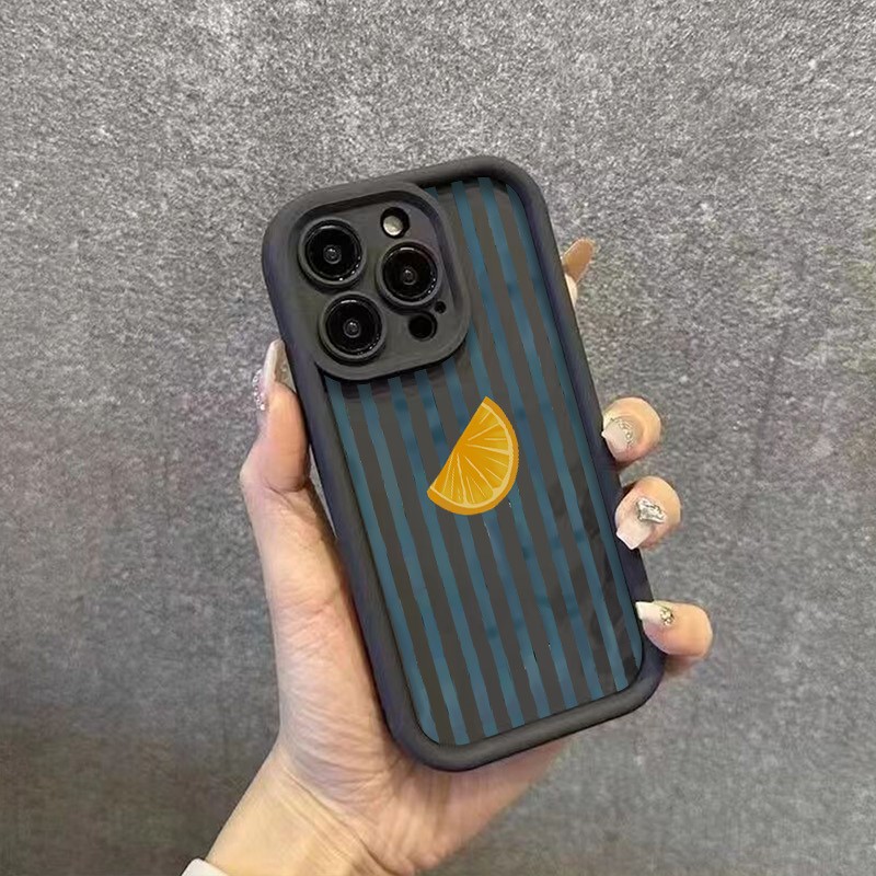 Striped Lemon Slice Pattern Ph - đánh giá và giá Phone Cases Xs Iphone