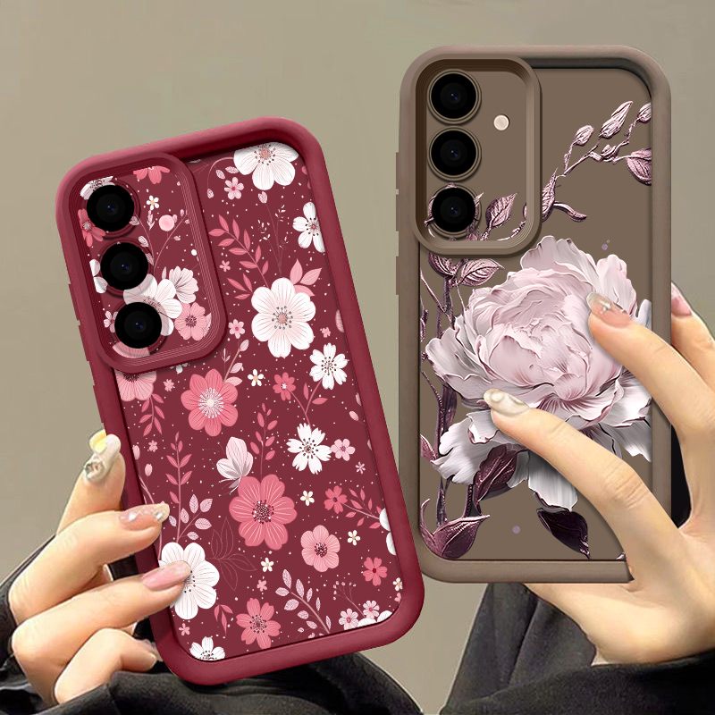 Colorful Flowers Pattern Case  - đánh giá và giá Phone Cases A14 Samsung