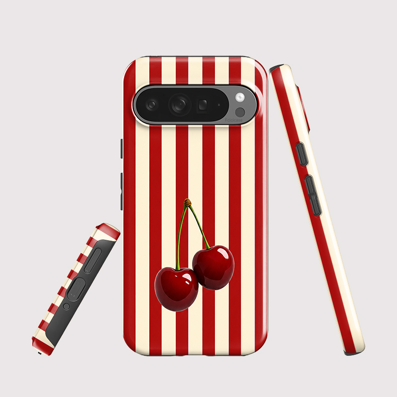 Fcicicase Cherry Stripe Patter - đánh giá và giá Phone Cases Google Pixel 9