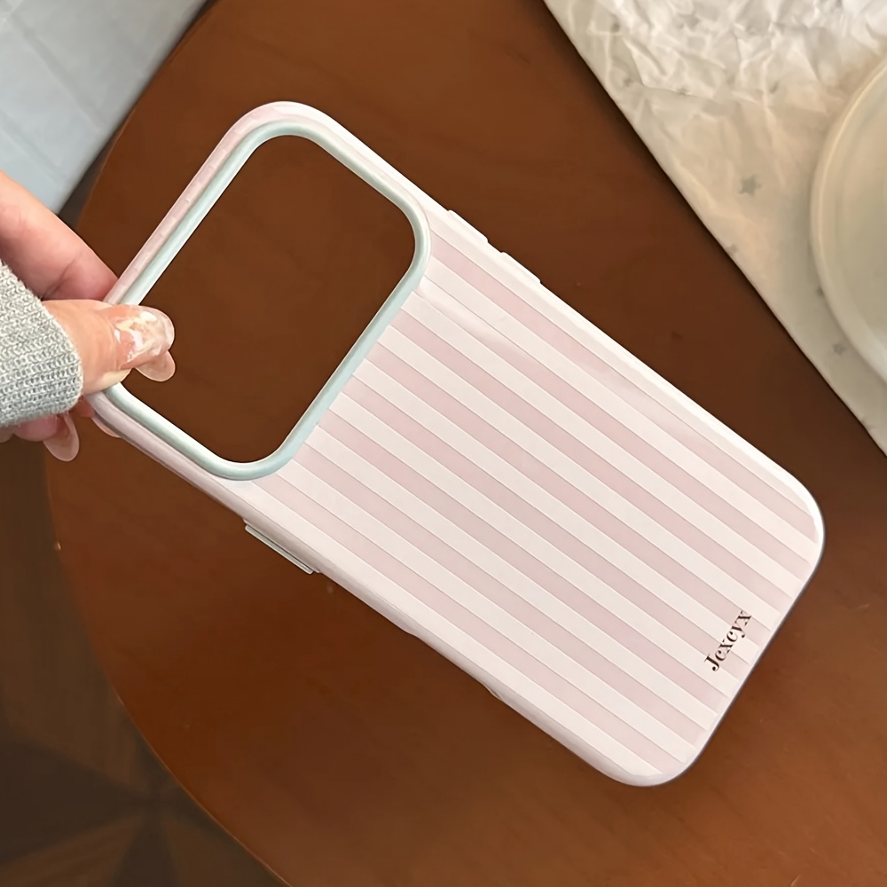 Luxury Korean Fashion Stripes  - đánh giá và giá Phone Cases Trending
