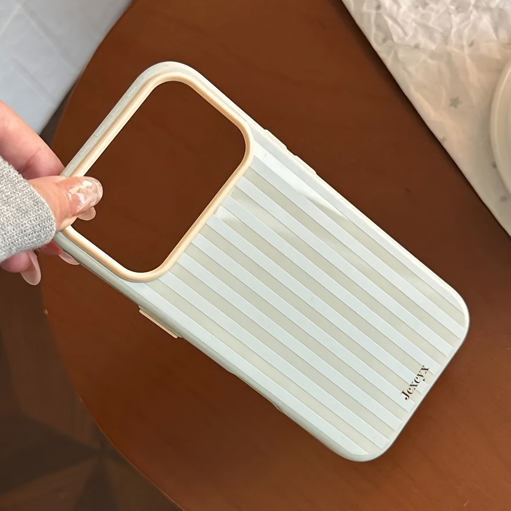 Luxury Korean Fashion Stripes  - đánh giá và giá Phone Cases Trending