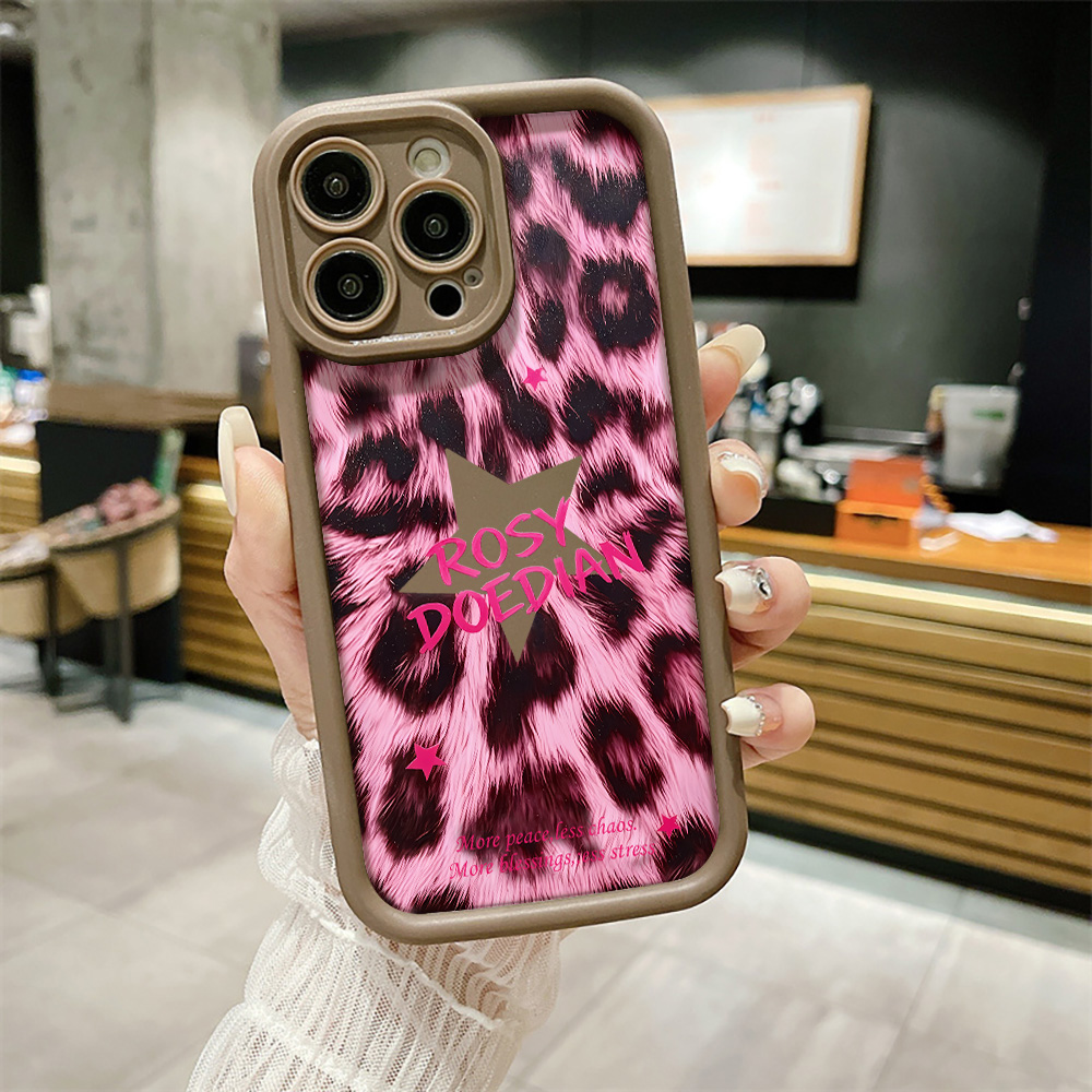 Fashion Pink Leopard Print Pho - đánh giá và giá Phone Cases Trending