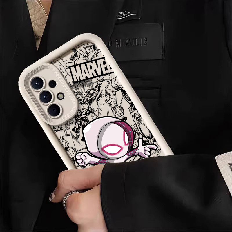 Marvel Spiderman Gwen Case For - đánh giá và giá Phone Cases A14 Samsung