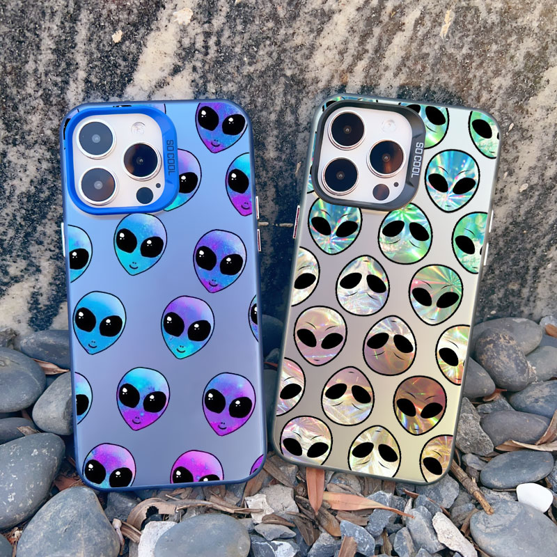 Funny Cartoon Alien Laser Phon - đánh giá và giá Phone Cases Quirky
