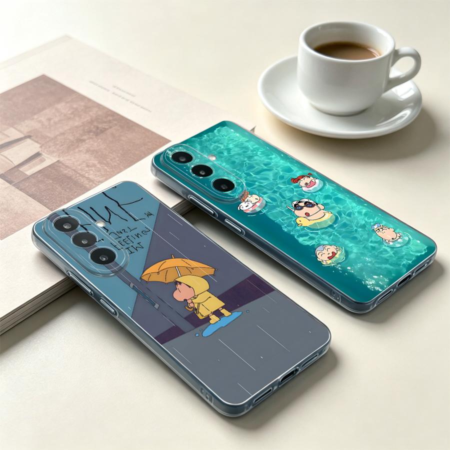 Yellow Umbrella Boy Phone Cove - đánh giá và giá Phone Cases A14 Samsung