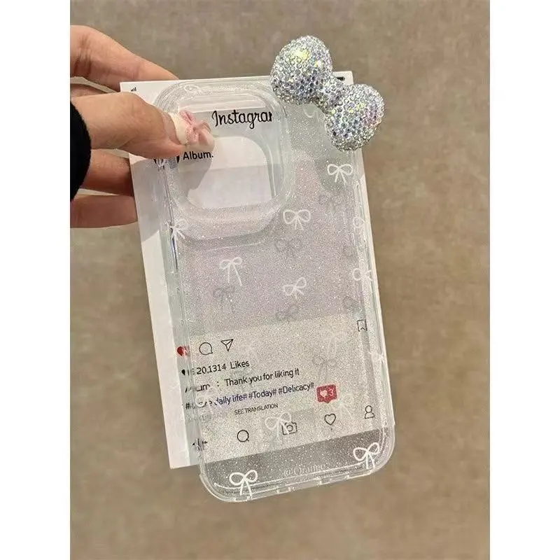 Luxury Sparkling Powder 3D Ful - đánh giá và giá Phone Cases Y2K