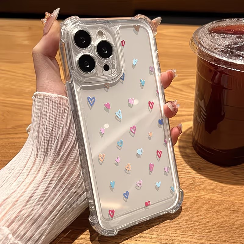 Transparent Corner Bumper Colo - đánh giá và giá Phone Cases Xs Iphone